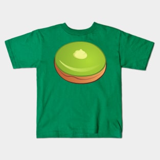 Cream Filled matcha Donut Kids T-Shirt